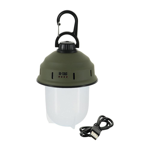 M-Tac - Nabíjecí cestovní světlo LED - olivové - MTC-KS078