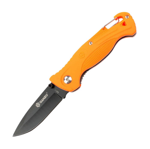 Ganzo - Zavírací nůž - 440 - oranžový - G611-OR