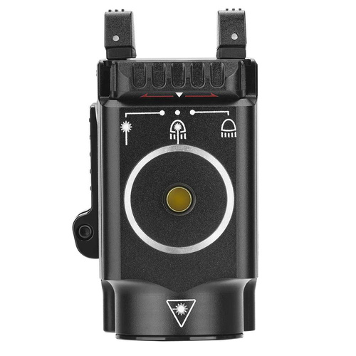 Olight - Zbraňové LED světlo s laserovým zaměřovačem BALDR RL MINI - 600 lumenů - černé