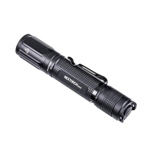 NEXTorch - LED taktická svítilna E52 C s baterií 4800 mAh - 3000 lm - černá - E52C