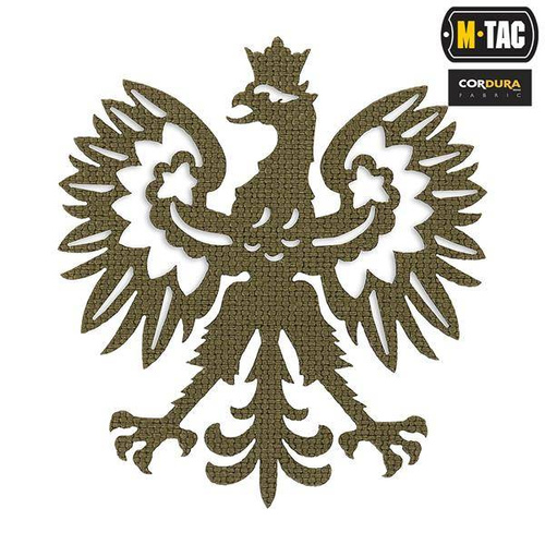 M-Tac - Laserem řezaná nášivka Polish Eagle - Cordura 500D - Ranger Green - 51008023