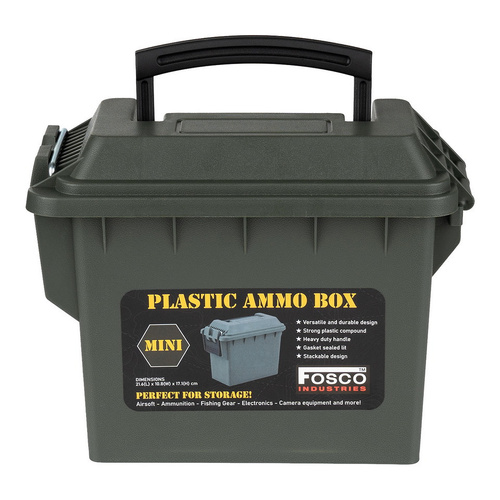 Fosco Industries - Box na náboje Mini - 2,3 l - Polymer - Zelený - 465201