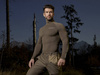 Brubeck - Vlněná mikina Ranger - dlouhý rukáv - khaki - LS1420M