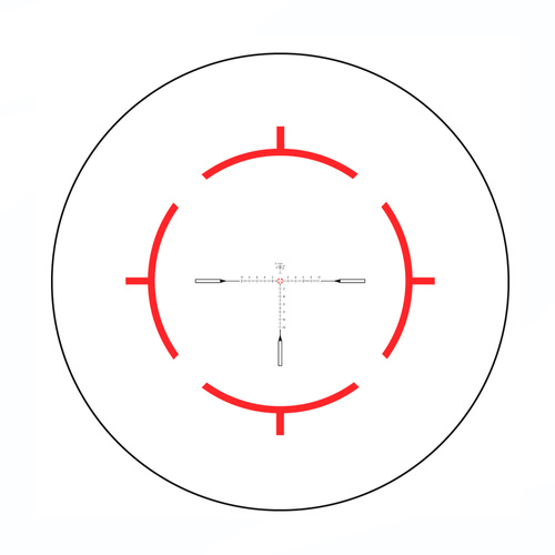 Vector Optics - Puškohled LPVO Continental x10 ED RAR - 1-10x28 - 34 mm - černý - SCFF-48