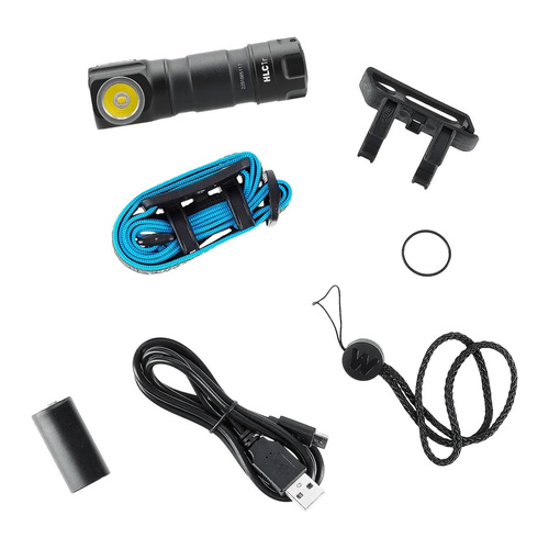 Walther - Svítilna LED HLC1r - 500lm - černá - 3.7137