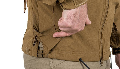 Helikon - Bunda Cougar® QSA™ + HID™ - Soft Shell Windblocker - námořnická modrá - KU-CGR-SM-37