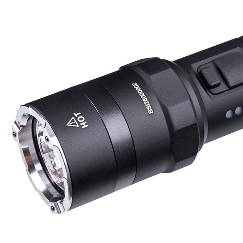 NEXTorch - LED taktická svítilna P84 s baterií 4800 mAh - 3000 lm - černá - P84