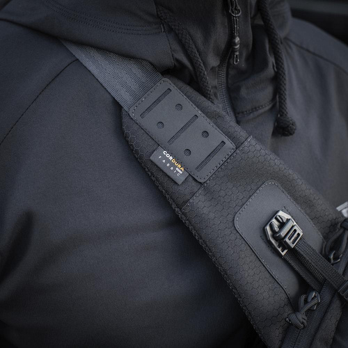 M-Tac - Cross Bag Slim Elite Hex - černá - 10210002