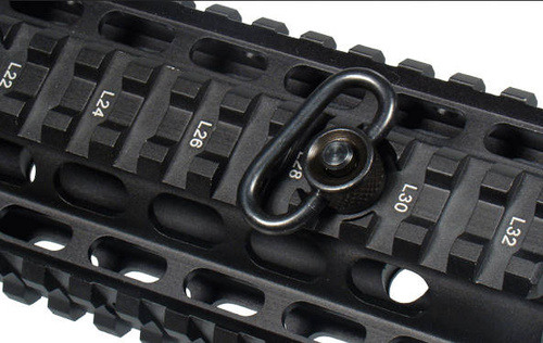 UTG - Standardní otočný závěs QD s tlačítkem - 25 mm - ocel - TL-QDSW08A