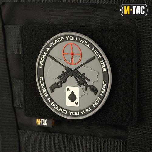 M-Tac - Patch panel MOLLE - 120 x 85 mm - černý - 10121002