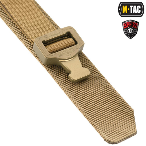 M-Tac - Taktický opasek s přezkou Cobra - Coyote - 10126005