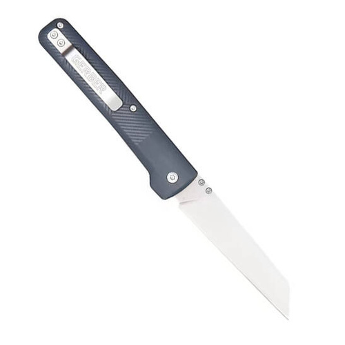 Gerber - Zavírací nůž EDC Pledge - 7Cr17MoV - modrý - 31-004073