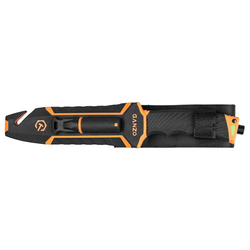 Ganzo - Taktický nůž G8012V2 - černý / oranžový - G8012V2-OR