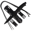MAC Knives - Potápěčský nůž Aquatys Stiletto 2 Black 120 mm - 008BLK