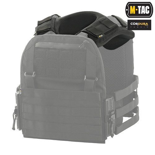 M-Tac - ramenní vycpávka pro vestu Cuirass QRS - Cordura - černá - 10179002