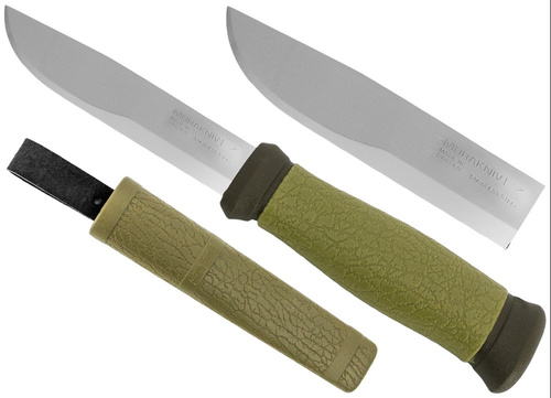 Morakniv - Outdoorový nůž 2000 - Nerezová ocel - Vojenská zelená - 10629