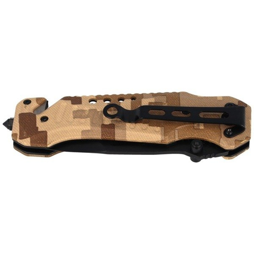Puma - Nůž Solingen AISI 420 Camo 90 mm Rescue Folder - 306312