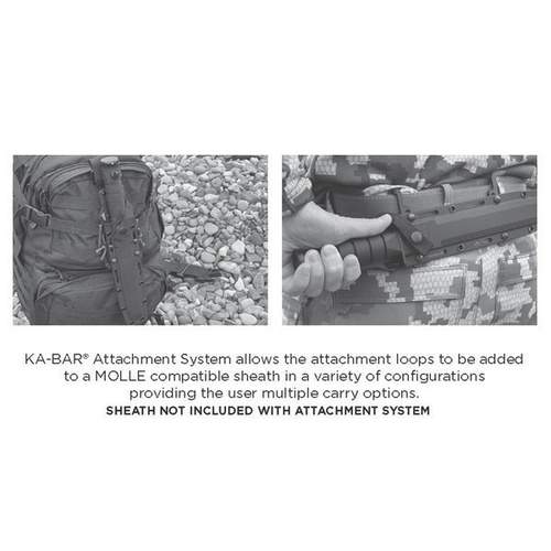 Ka-Bar 9916 - Systém upevnění