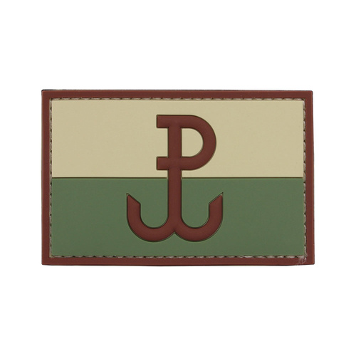 101 Inc - 3D nášivka - Polsko Kotwica - Multicamo - 444130-7011