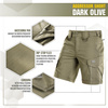 M-Tac - Taktické šortky Aggressor - Polycotton - Rip-Stop - Dark Olive - 20018048