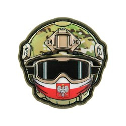 M-Tac - Emoji Poland patch #6 Balaclava - PVC 3D - Camo - 51353606