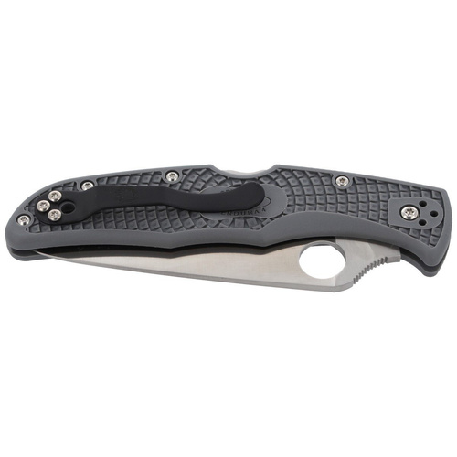 Spyderco - Nůž Endura® 4 FRN Flat Ground Gray - C10FPGY