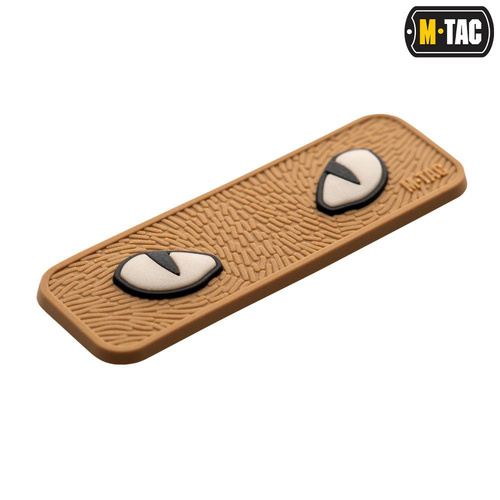 M-Tac - 3D PVC nášivka s kočičíma očima - Coyote - 51114005