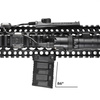 Strike Industries - Strike Stacked Angled Grip CMS - Picatinny - Black - SI-AR-CMS-PSAF-BK