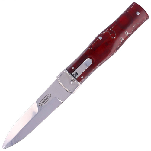 Mikov - Switchblade Predator - Raffir - Pákový zámek - N690 - Červený - 241-BRa-1/KP Red