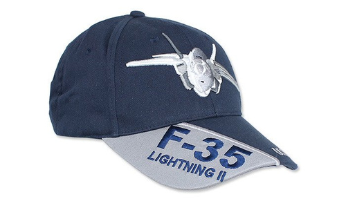 FOSTEX - Kšiltovka F-35 LIGHTNING II - námořnická modrá