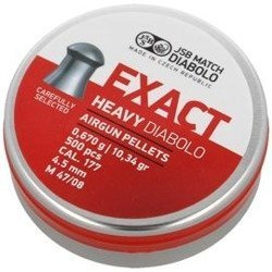JSB - Diabolo Exact Heavy Pellets - 4,52 mm - 500 ks - 546267-500