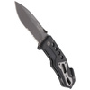 FOX - Nůž BlackFox Drop Point Rescue Folder- Black - BF-115