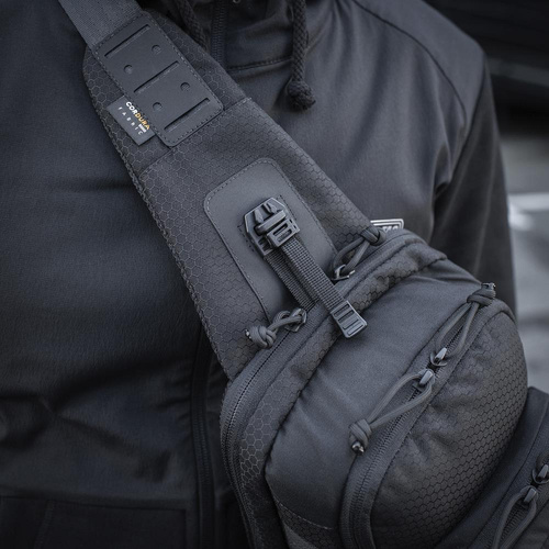 M-Tac - Cross Bag Slim Elite Hex - černá - 10210002