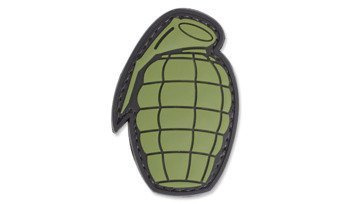 4TAC - PVC nášivka - Grenade Olive