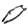 Cetacea Tactical - Konvertibilní dvoubodový závěs na králíka - černý - TA-RABBIT-BLK