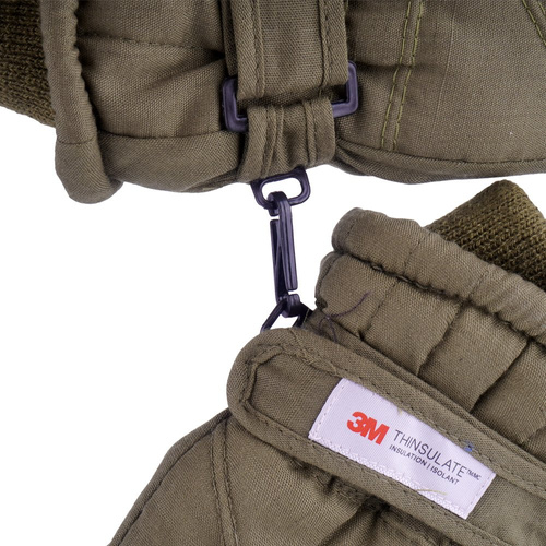 Mil-Tec - Zimní rukavice Thinsulate - Černé - 12530002