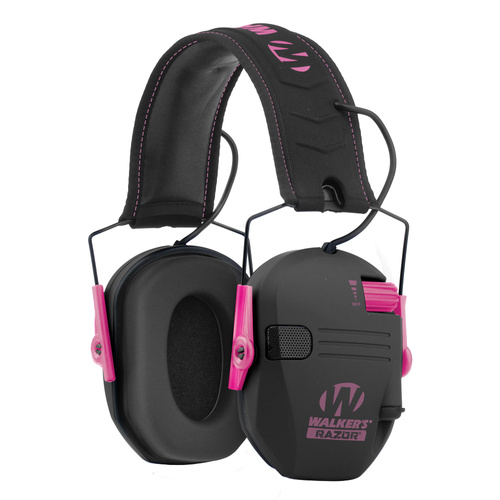 Walker's - Razor Slim Electronic Muff - růžový - GWP-RSEM-PNK