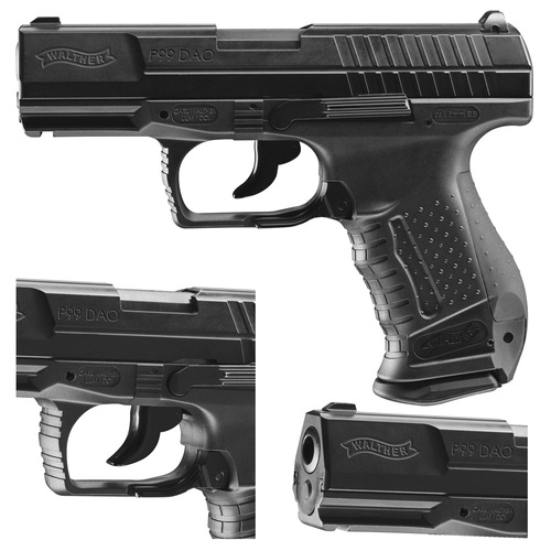 Umarex - Pistole Walther P99 DAO Replica - CO2 GBB - černá - 2.5684