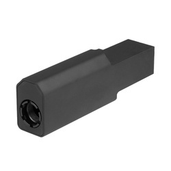 Strike Industries - Faux Suppressor pro CZ Scorpion EVO 3 - hliník - černý - SI-CEVO-AL-FS-BK