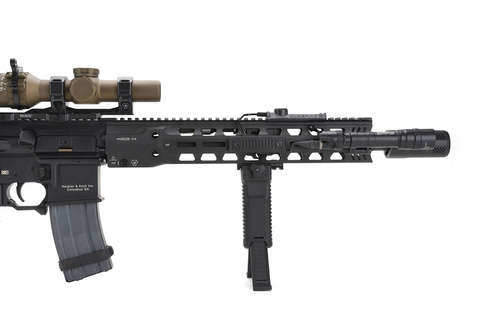 Strike Industries - Strike Bipod Grip - Picatinny - Black - SI-AR-BIPOD