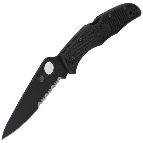 Spyderco - Nůž Endura® 4 FRN Black / Black Blade SpyderEdge - C10PSBBK