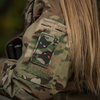 M-Tac - Nášivka Piková dáma - Cordura 500D - MultiCam/černá - 51362008