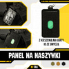 M-Tac - Patch panel s kapsou na identifikační kartu se šňůrkou - černý - 10118002