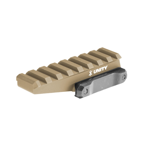 Unity Tactical - Držák FAST Optic Riser Lower 1/3 - Picatinny - hliník - FDE - FST-ORF