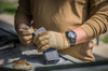 Helikon - Rukavice Range Tactical Gloves Hard® - PenCott WildWood / Coyote - RK-RNG-PO-4511A