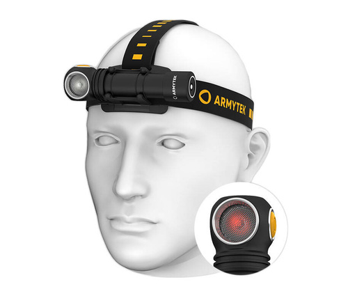 Armytek - Čelovka Wizard C2 WR - Magnetická nabíječka - 1100 lm - 18650 - Černá - F06901C