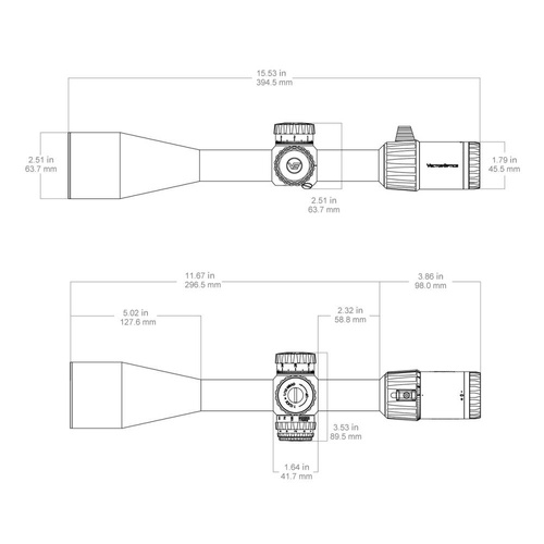 Vector Optics - Lovecký dalekohled Taurus Gen II 5-30x56 - 30mm - FFP - černý - SCFF-66