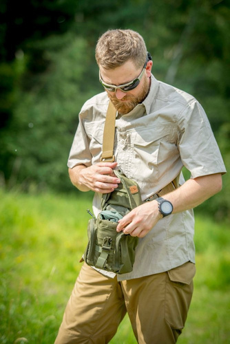 Helikon - Brašna Essential Kitbag® - směs nylonu a polyesteru - šedá melanž - TB-EKB-NP-M3