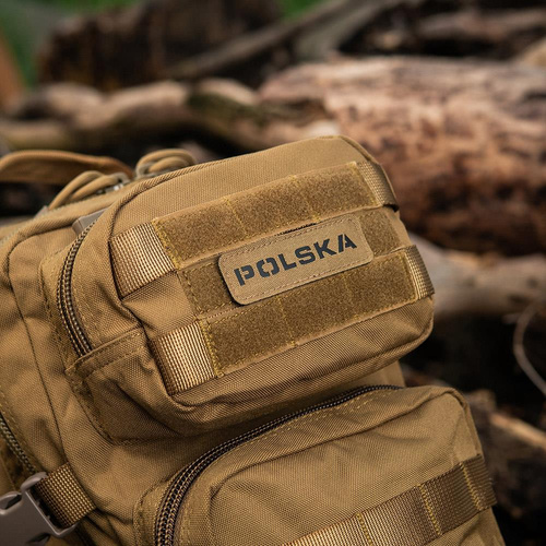 M-Tac - nášivka Polsko 25х80 - laserem řezaná - černá / kojot - 51004105