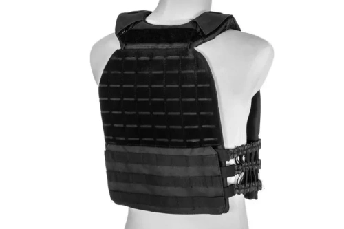 GFC Tactical - Nosič plátů na taktickou vestu - laserový výřez - černý - GFT-18-028656